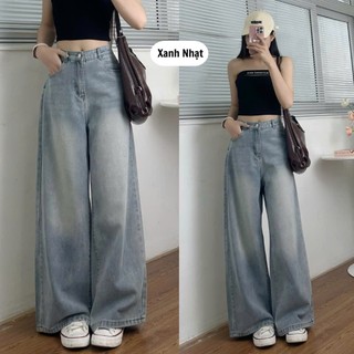 Quần Jeans Ống Suông 247Store nhiều màu tôn dáng form unisex nam nữ đi học đi làm