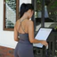 HIZEN | Áo 2 Dây Chéo Lưng Tập Gym Yoga Cao Cấp Tôn Dáng [ko mút] | FIT CAMISOLE TOP