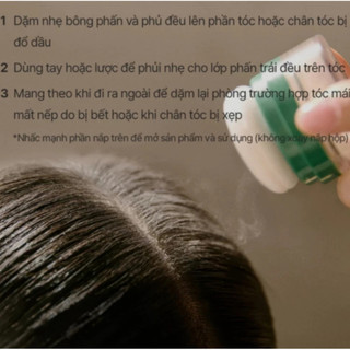Phấn Gội Khô Hương Thảo Aromatica Rosemary Dry Shampoo Power 10g