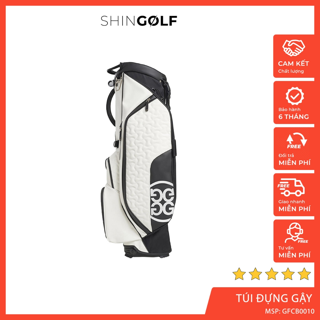 [Hàng nhập khẩu] Túi Golf, Túi đựng gậy Golf G/Fore màu trắng được làm ...