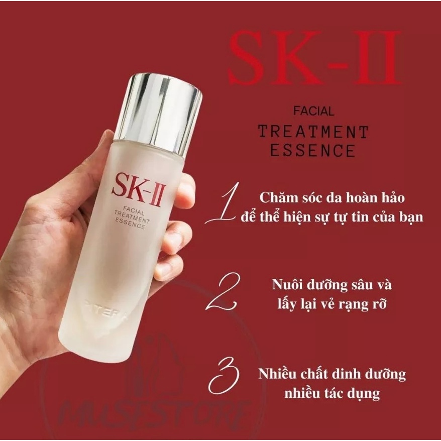 [HÀNG CHÍNH HÃNG] Serum Dưỡng Da Cao Cấp Nước thần SKII Nhật Bản cấp ẩm phục hồi giảm nếp nhăn thâm sạm tàn nhang