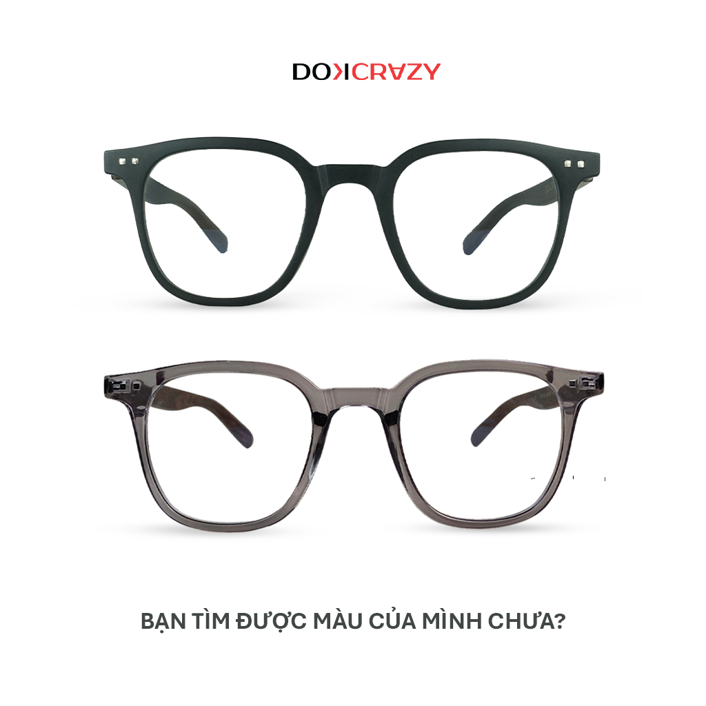Ảnh Gọng kính DOKCRAZY WOODY Gọng Giả Gỗ, nam nữ Thời Trang chất liệu Cao Cấp, Nhẹ, Chống ánh sáng xanh 2