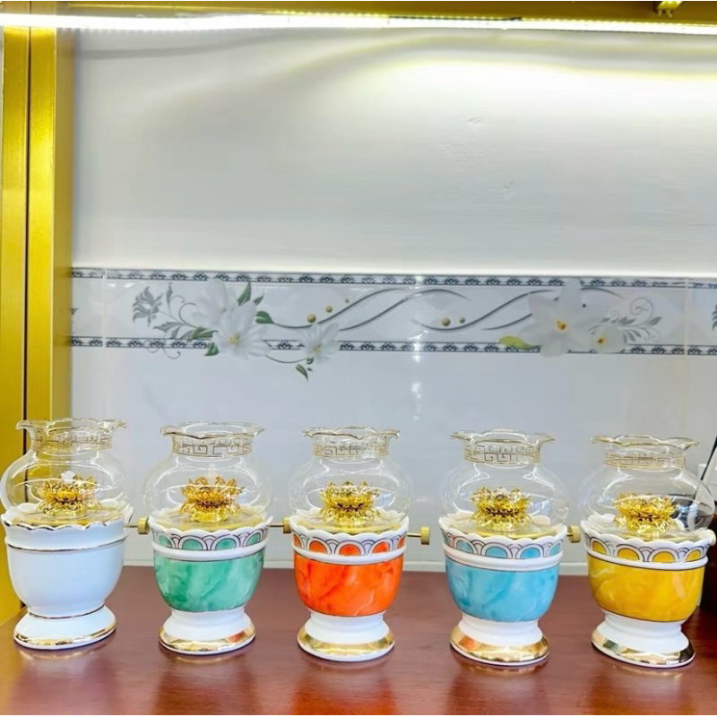 Đèn Dầu Sứ Cao Cấp.