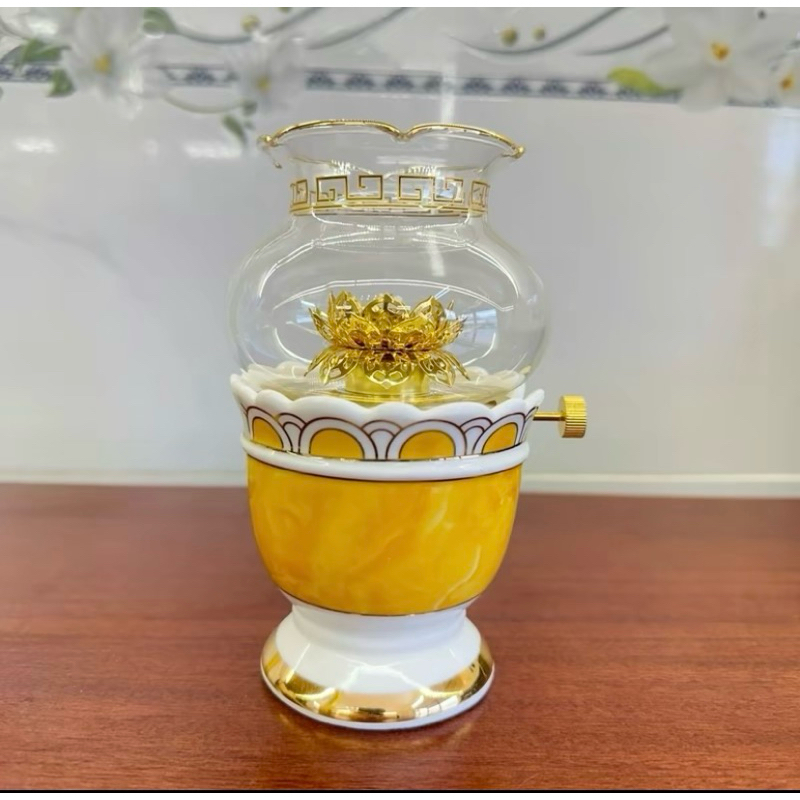 Đèn Dầu Sứ Cao Cấp.
