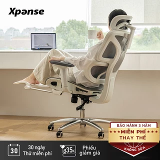 Xpanse W203 Ghế công thái học với lưới đá lạnh thoáng khí và tựa lưng thích ứng, ôm sát đường cong cơ thể