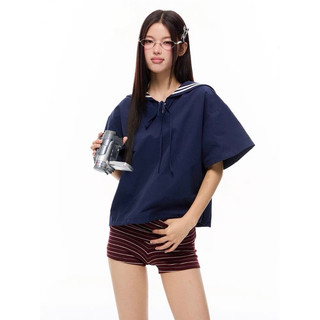 Le rouge | Áo sơ mi thủy thủ Yunyun form boxy