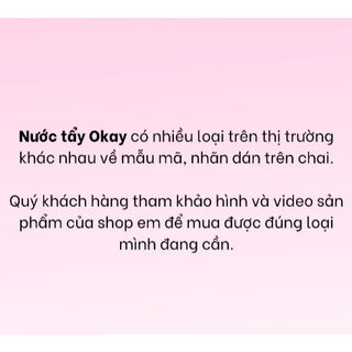 [ HÀNG CHUẨN THÁI ] Nước Tẩy Rửa Toilet Okay Thái Lan 960ml - CÔ THƯ MARKET