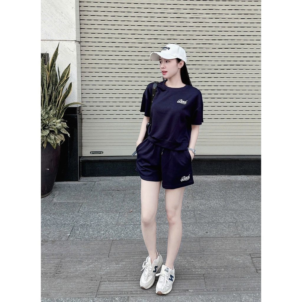 2026. [BAD- Quần Cộc] Sét chất UMI LẠNH áo cộc+ quần cộc. Đủ size SMLXL 40kg- 70kg