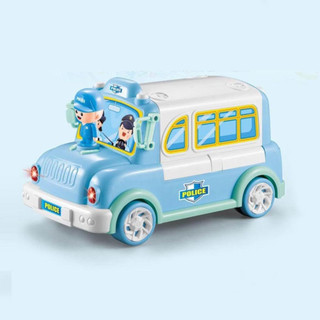 Xe Ô Tô Đồ Chơi Cho Bé HT Toys, Xe Cảnh Sát chất liệu nhựa  an toàn cho bé
