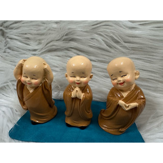 Tượng Chú Tiểu An Nhiên (Tài Lộc , May Mắn)