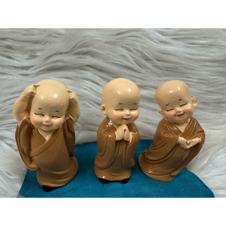 Tượng Chú Tiểu An Nhiên (Tài Lộc , May Mắn)