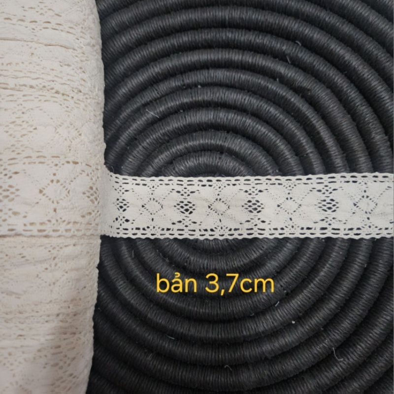 Màu be bản 3,7cm