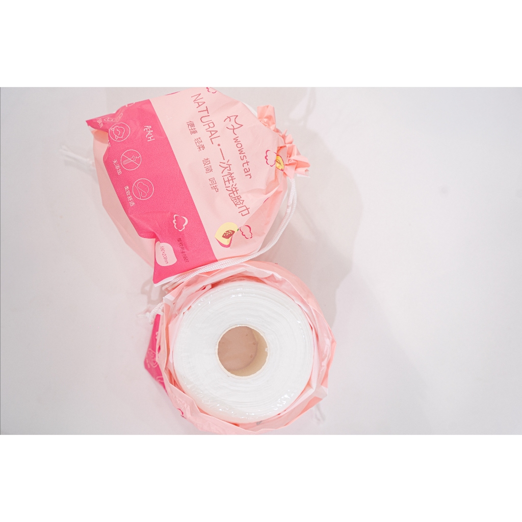 Khăn mặt khô wowstar dùng 1 lần lau khô ,lau ướt ,Giấy lau mặt dùng một lần（wowstar-khăn cuộn）