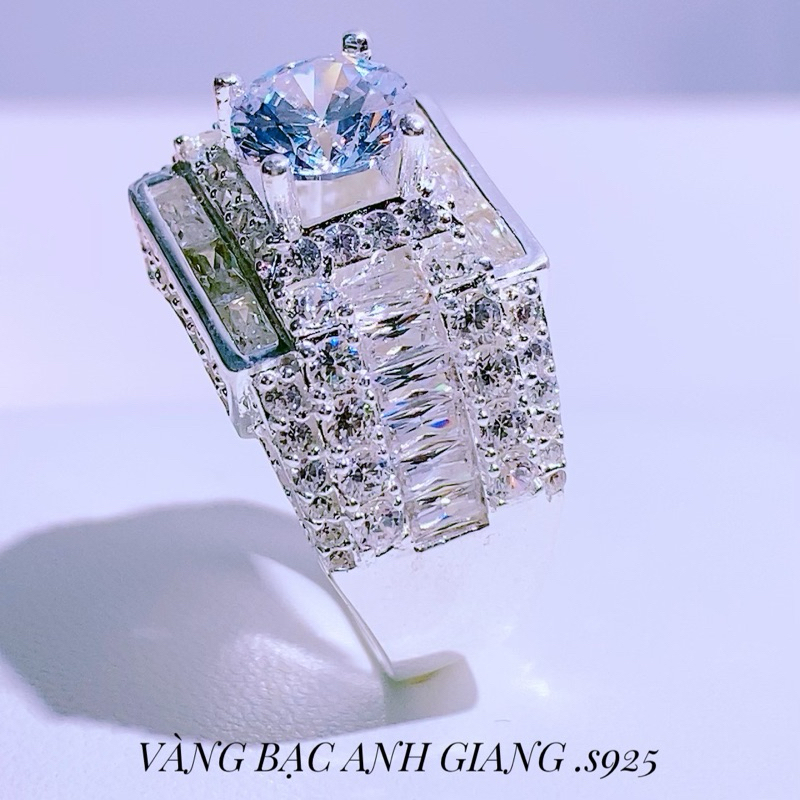 Men's 925 Silver Ring by VÀNG BẠC ANH GIANG