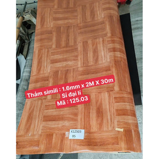 Thảm simili dày, Combo nguyên cuộn 40m2 ,dày 1.6mm (2M X 20M)Trang trí không gian bền đẹp.