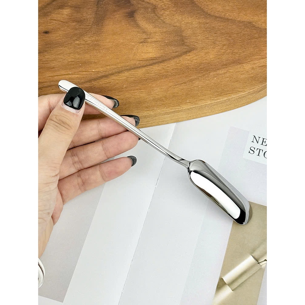 Thìa Muỗng Khuấy Inox Bản Dài Chockmen 6x16cm CKM788