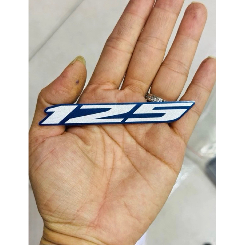 Tem số 125 dán Future Zin hãng( giá 1 bên)
