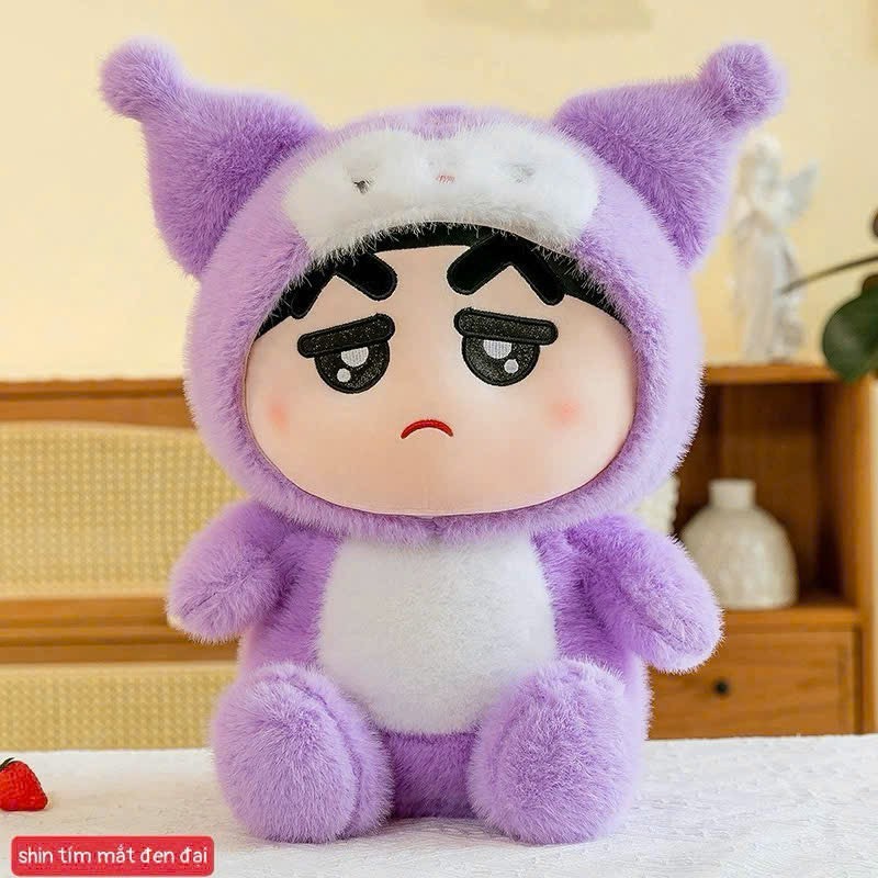 Gấu Bông Shin Chan Cosplay Cậu Bé Bút Chì Shin Mặc Đồ Nhân Vật Hoạt Hình Nổi Tiếng