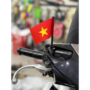 Ốc gắn chân kính lá cờ Việt Nam(10ly thuận)