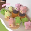 Móc Khoá Len Nhung Hình Cá Sấu Crocodile Aligator Handmade