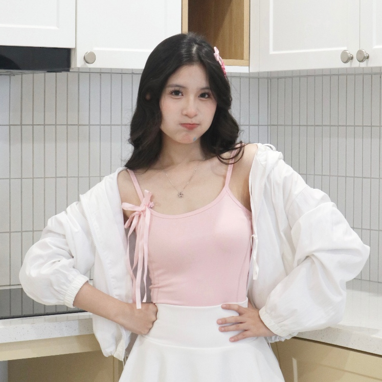 Ảnh Áo hai dây nữ Choobe dáng dài trơn vải cotton 4 chiều co giãn tốt nhiều màu sắc mùa hè A133 2