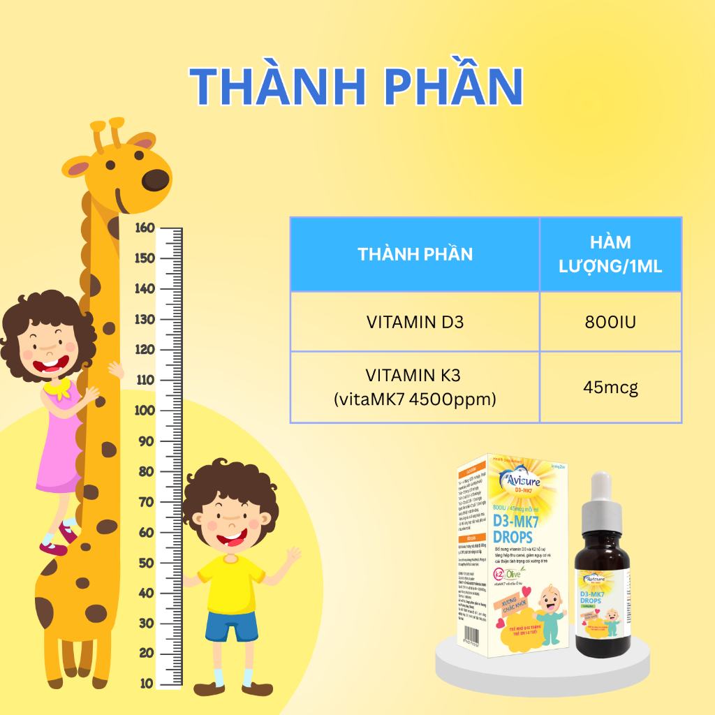 Ảnh Avisure D3MK7 Võ Hoàng Yến tinh khiết tự nhiên cho bé 2