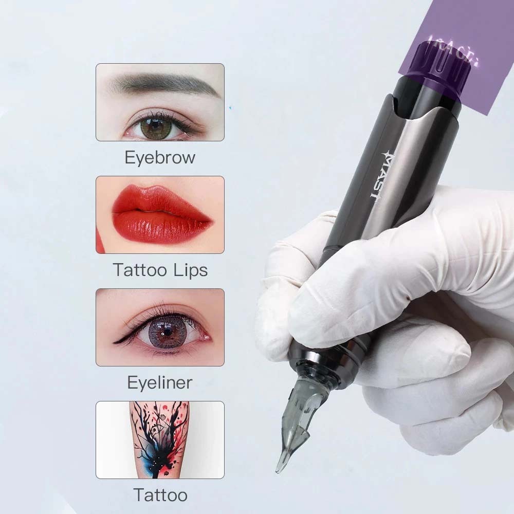 Máy Pen Mast Gầy 367 hiện đại Hàng Nhật, chuyên phun Môi, Mày, Mí chính hãng (BH 12 tháng) - P02