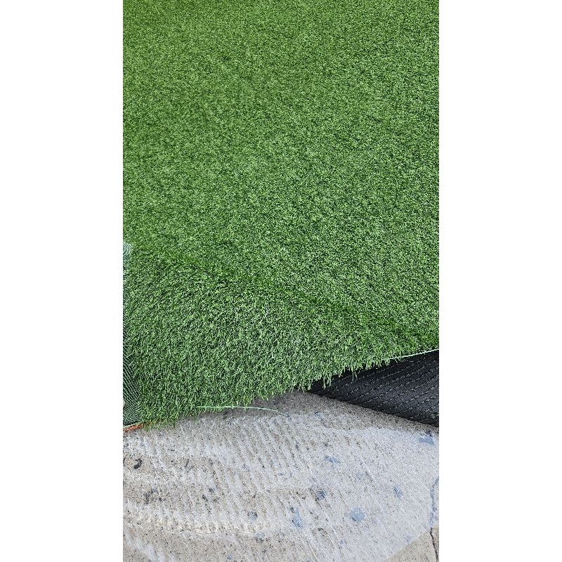 Combo 10m² (2 x 5m)  Thảm cỏ nhân tạo 2cm đế dẻo không bụi đen trải sàn, sân vườn, dán tường