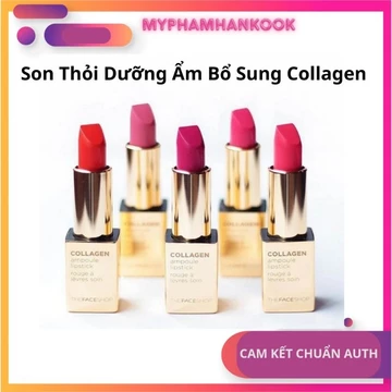 Son Thỏi Dưỡng Ẩm Collagen Ampoule Lipstick Hàn Quốc