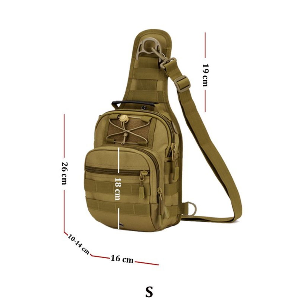 Túi đeo chéo chiến thuật COMMAN_Tactical Sling Chest Bag