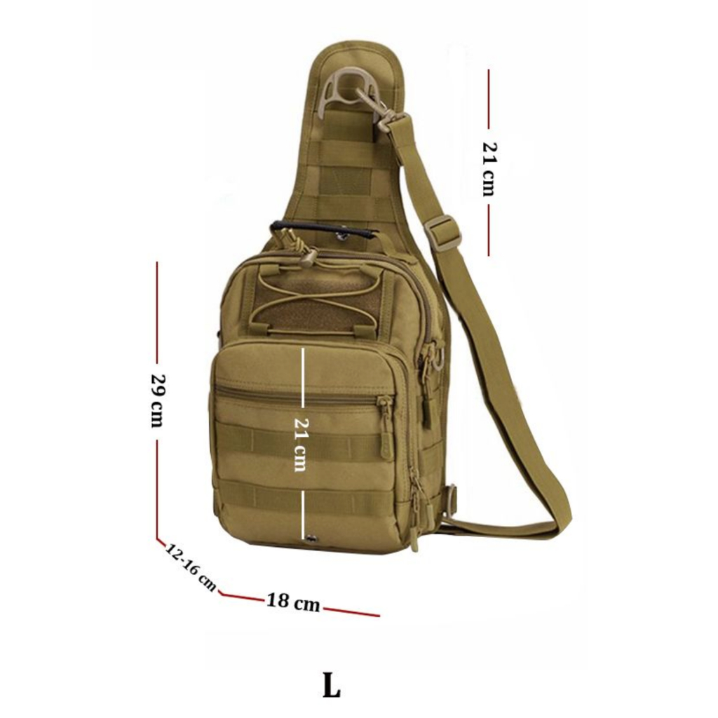Túi đeo chéo chiến thuật COMMAN_Tactical Sling Chest Bag
