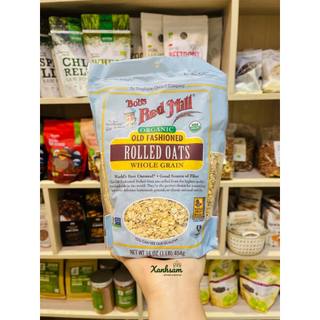 YẾN MẠCH CÁN CỠ VỪA HỮU CƠ - 454g - BOB'S RED MILL - USDA ORGANIC - XANHSAM NATURAL & ORGANIC.
