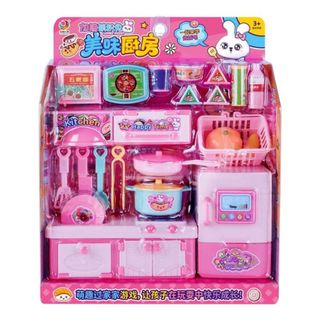 Bộ đồ chơi nấu ăn nhà bếp cho bé gái đồ chơi giáo dục thông minh HT Toys