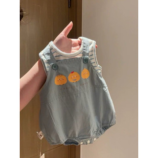 Set bodysuit vịt con cute đáng yêu mùa hè mát mẻ cho bé