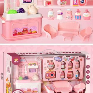 Bộ đồ chơi nấu ăn nhà bếp cho bé đồ chơi giáo dục thông minh, quà tặng sinh nhật cho bé gái HT Toys