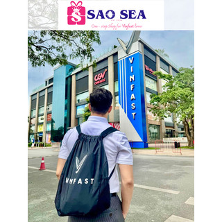 Balo dây rút Vinfast chống nước đi biển (Vinfast waterproof backpack) rộng rãi đựng cả thế giới