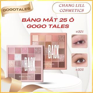 Bảng Mắt 25 Ô GOGO TALES Chuyên Nghiệp Lâu Trôi Crystal Color Charming Eyes Chính Hãng