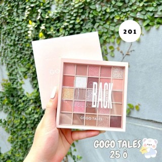 Bảng Mắt 25 Ô GOGO TALES Chuyên Nghiệp Lâu Trôi Crystal Color Charming Eyes Chính Hãng