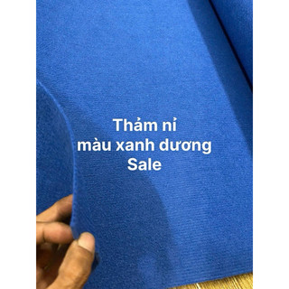 Thảm nỉ màu xanh dương , combo 20m -100m vuông, trải sân khấu rạp cưới văn phòng quán xá xanh đẹp.
