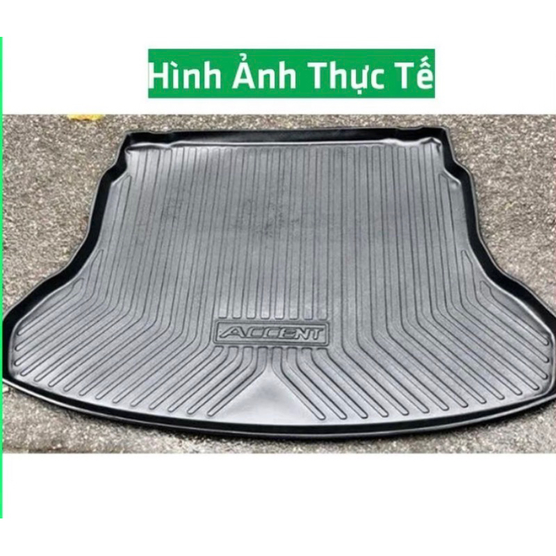 Lót cốp nhựa dẻo xe Huyndai Accent 2018-2025 hàng cao cấp