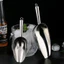COMBO DỤNG CỤ XÚC ĐÁ INOX CAO CẤP, XẺNG XÚC GẠO VÀ THỰC PHẨM TIỆN DỤNG, Thiết Kế Chắc Chắn Và Dễ Vệ Sinh