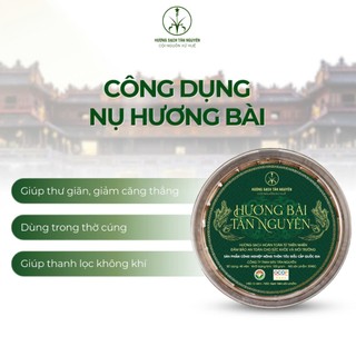 [OCOP 4 SAO - TẶNG LƯ XÔNG] Hộp nụ hương bài Tân Nguyên 45 viên, thơm dịu ngọt, xông nhà, thanh lọc không khí, khử ẩm