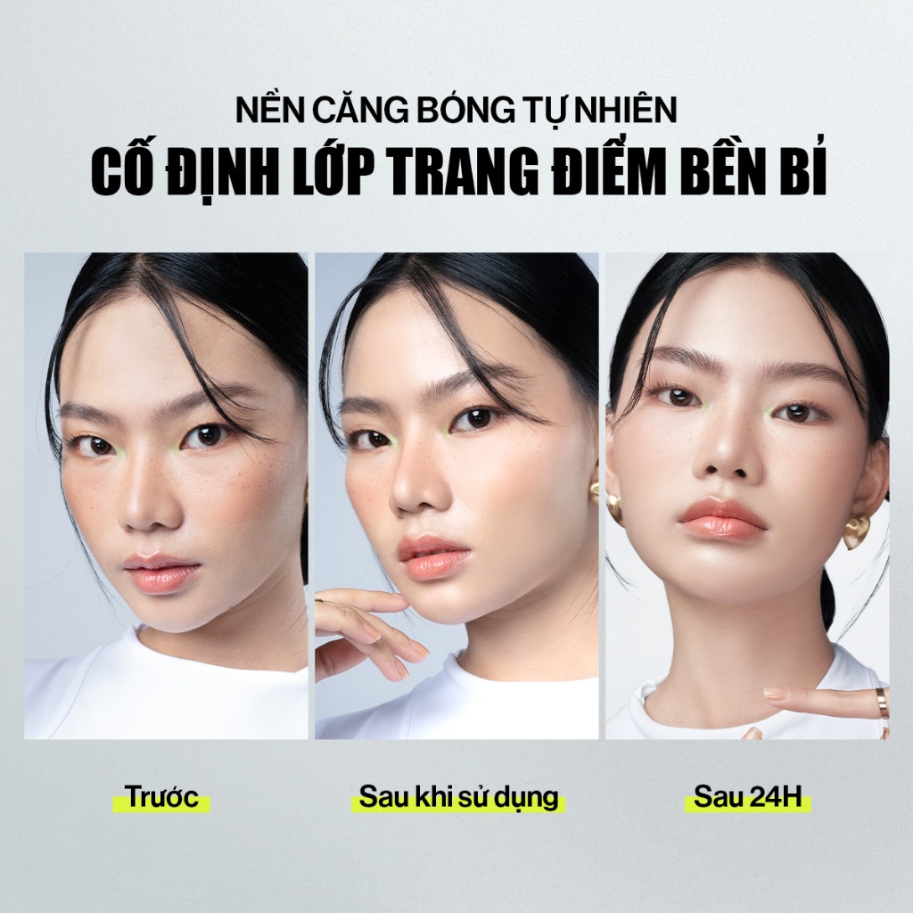 Ảnh Xịt Khóa Nền Cố Định Glamrr Q Vegan Super Stay Makeup Fixer 50ml (1 chai) 4