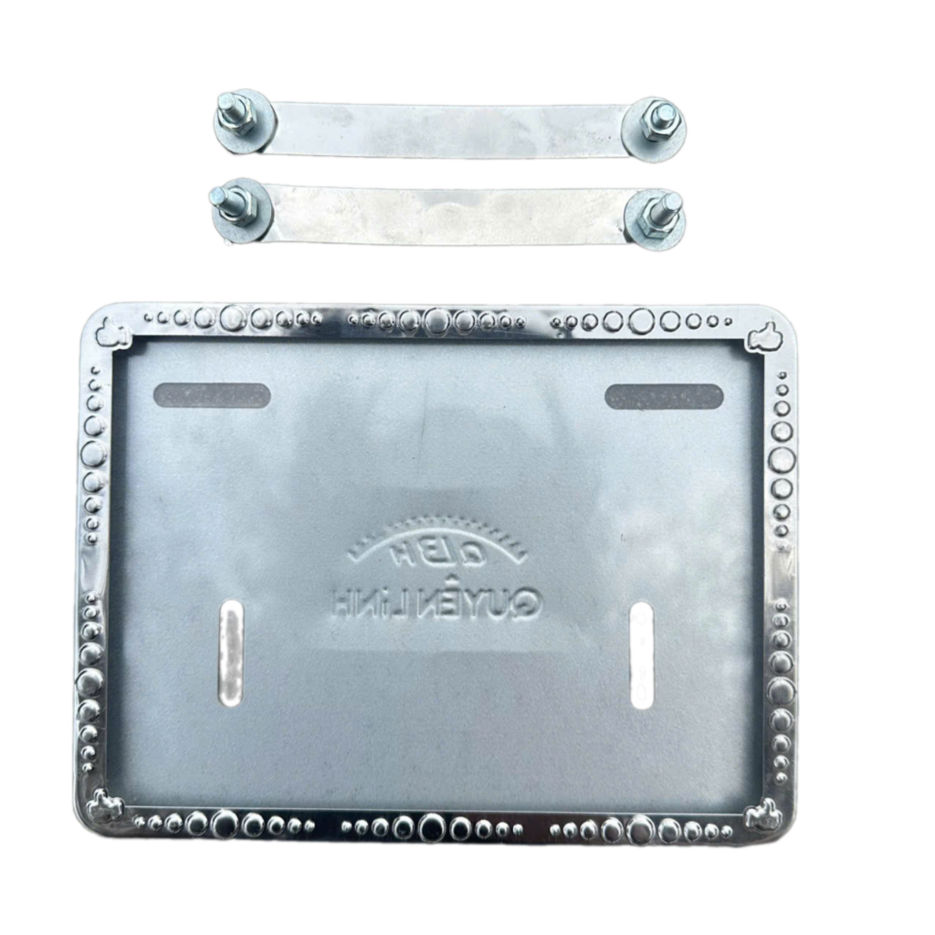 Khung Biển Số Xe Máy Chống Nước - Kèm Mica & Pat Gắn, Phù Hợp Cho Wave, Exciter, SH, Air Blade, Vision, Winer,...