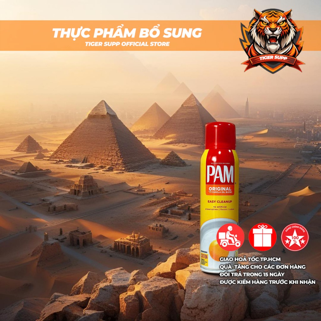 [1117 lần dùng] PAM Cooking Oil Spray - Pure & Simple Dầu Xịt Ăn Kiêng 12oz/17oz  Size Lớn - Chính hãng