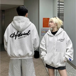 Hoodie Zip - Áo Khoác Nỉ Hoodie Zip COTTON Form Boxy Thêu Xù NQ30 HISTORICAL Form Rộng , Có Túi Trong Nam Nữ Unisex 2025