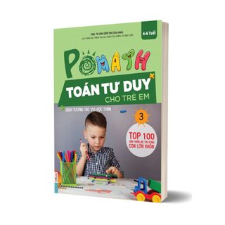 Sách -  Pomath 3 – Toán tư duy cho trẻ em từ 4 – 6 tuổi - TKBooks