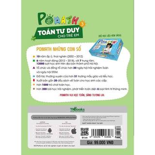 Sách -  Pomath 3 – Toán tư duy cho trẻ em từ 4 – 6 tuổi - TKBooks