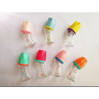 [USED - KÈM NÚM] Bình sữa Betta Japan dành cho bé sơ sinh 80ml chất liệu thuỷ tinh, nhựa PPSU chính hãng Nhật Bản