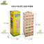 Đồ chơi Rút Gỗ LOẠI TO 48-51 Thanh BỐ KHỦNG LONG Bộ Đồ Chơi Rút Gỗ Tăng Khả Năng Sáng Tạo Và Tư Duy Cho Bé